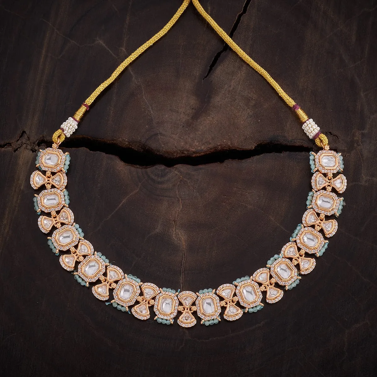 Kundan Necklace 162830