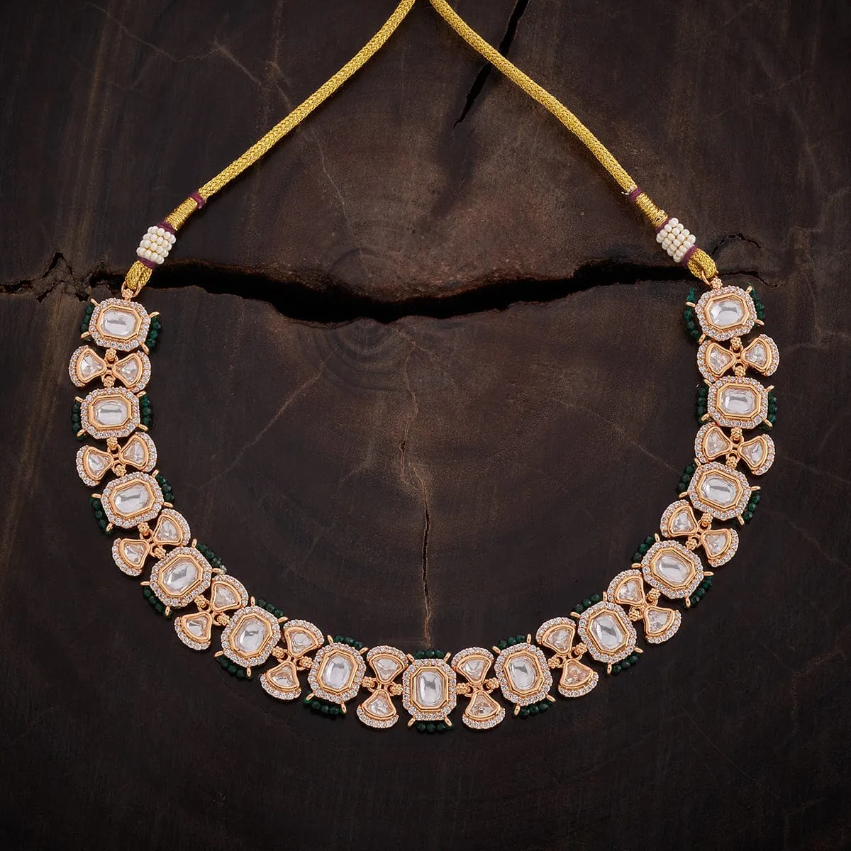 Kundan Necklace 162830
