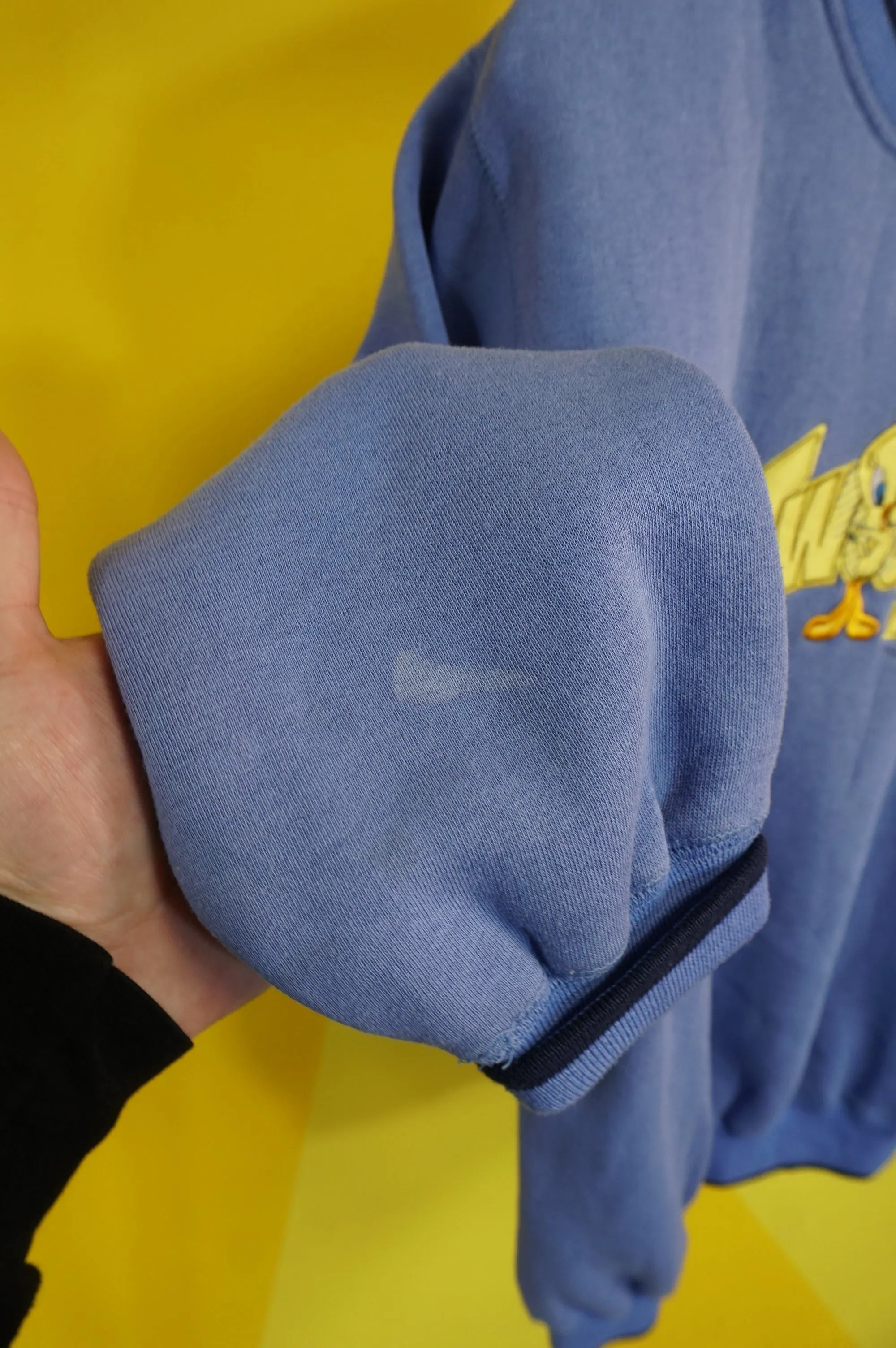 (L) 1996 Embroidered Tweety Crewneck