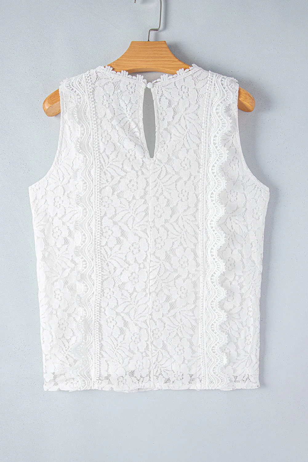 Lace V-Neck Tank Top