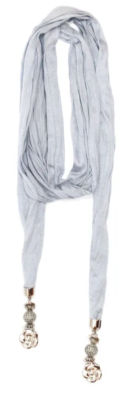Ladies Flower Design Pendants Fashion Scarf Wholesale