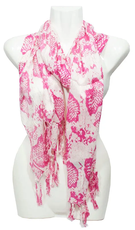 Ladies Printed Fashion Fall / Spring Scarves Wholesale