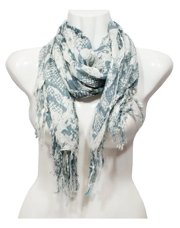 Ladies Printed Fashion Fall / Spring Scarves Wholesale