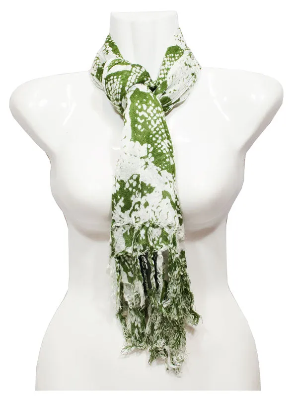 Ladies Printed Fashion Fall / Spring Scarves Wholesale
