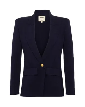 L'Agence Chamberlain Knit Blazer
