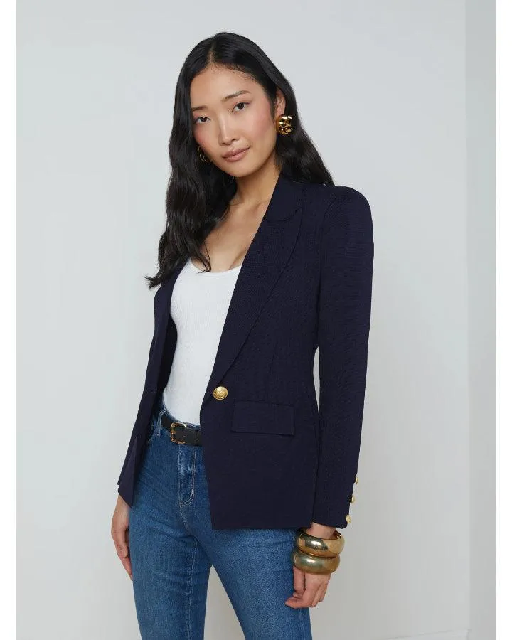 L'Agence Chamberlain Knit Blazer