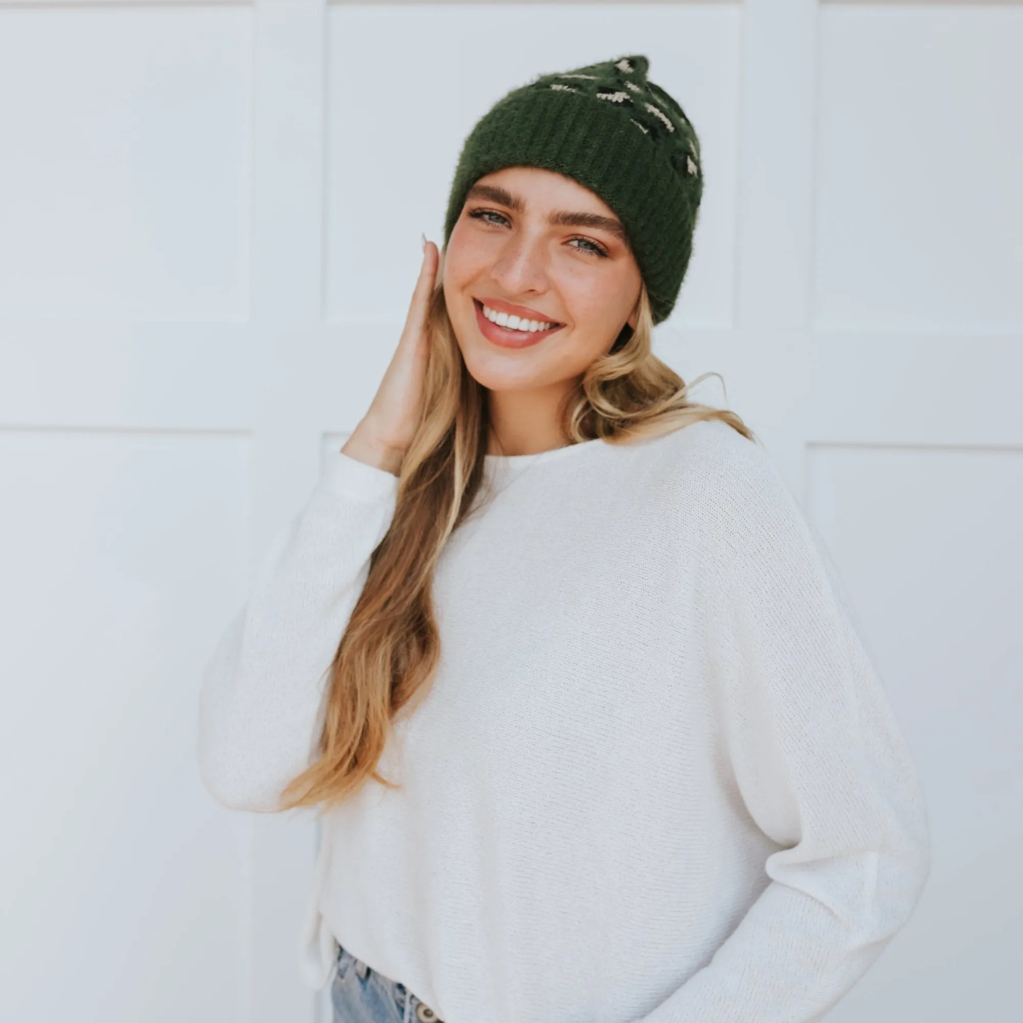LaLa Leopard Beanie
