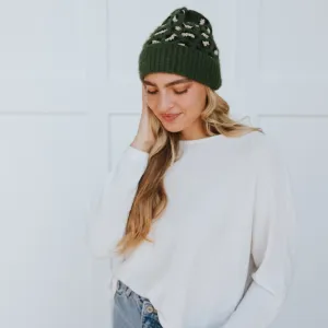 LaLa Leopard Beanie