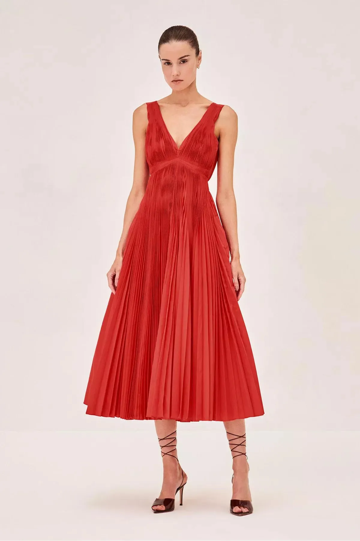 Lauren Dress - Vermillon