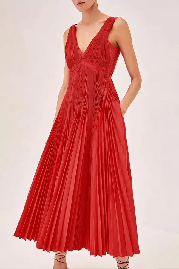 Lauren Dress - Vermillon