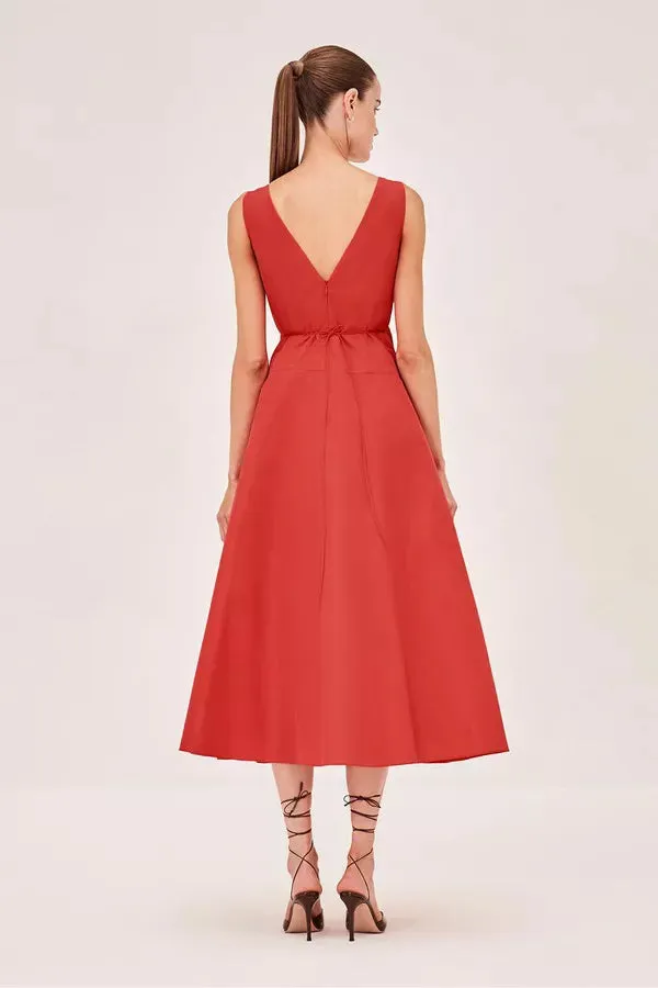 Lauren Dress - Vermillon