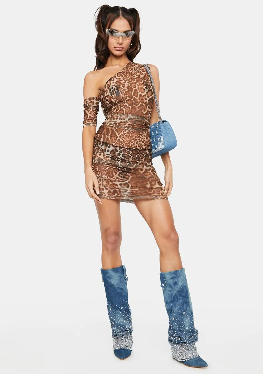 Leopard Dirty Dancing Mini Dress