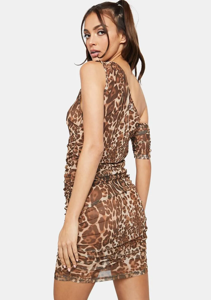 Leopard Dirty Dancing Mini Dress