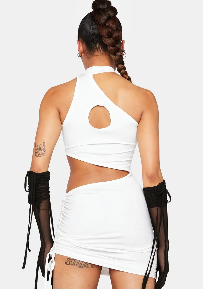 Lights On Cut Out Dress