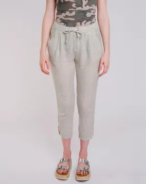 Linen Drawstring Pants