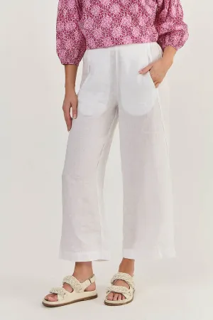 Linen Pants - White