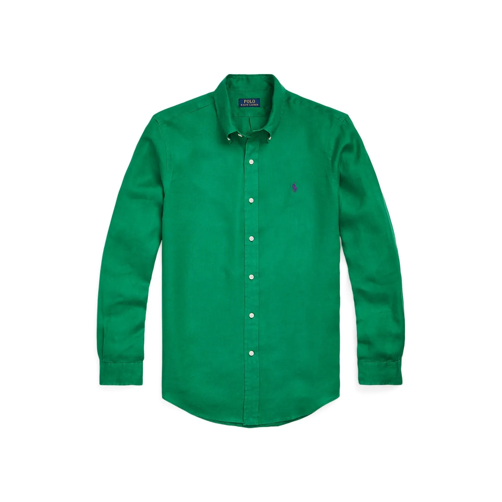 Linen Shirt - Athletic Green