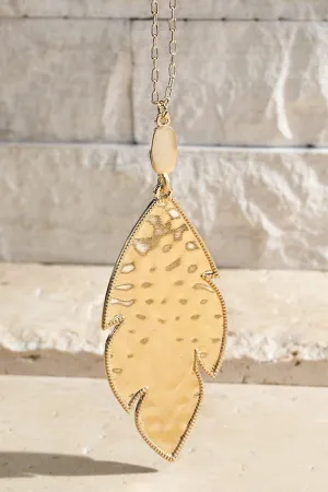 Long Leaf Necklace