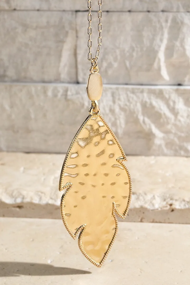 Long Leaf Necklace