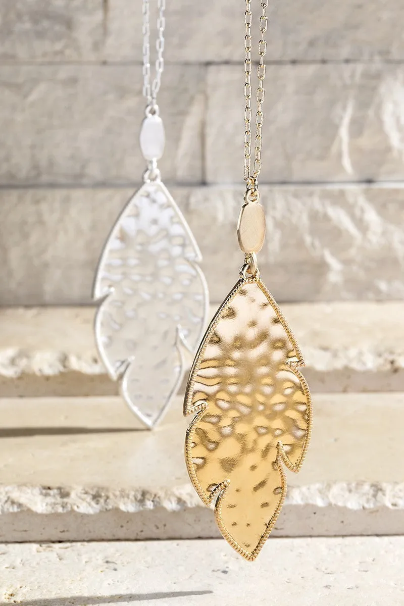 Long Leaf Necklace