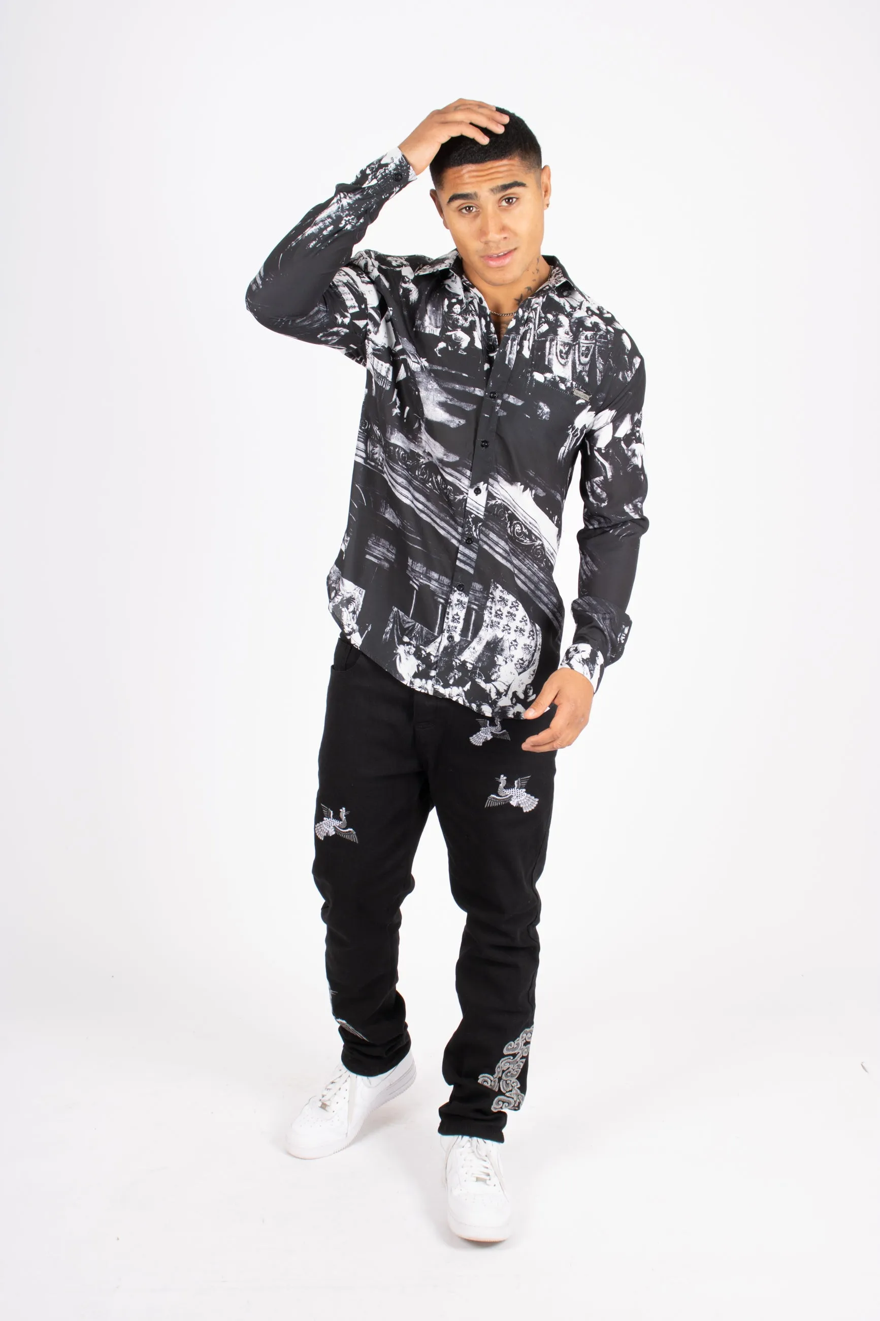 Long Sleeve Angel Renaissance Shirt