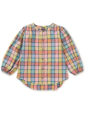 Long Sleeve Button Up Tunic