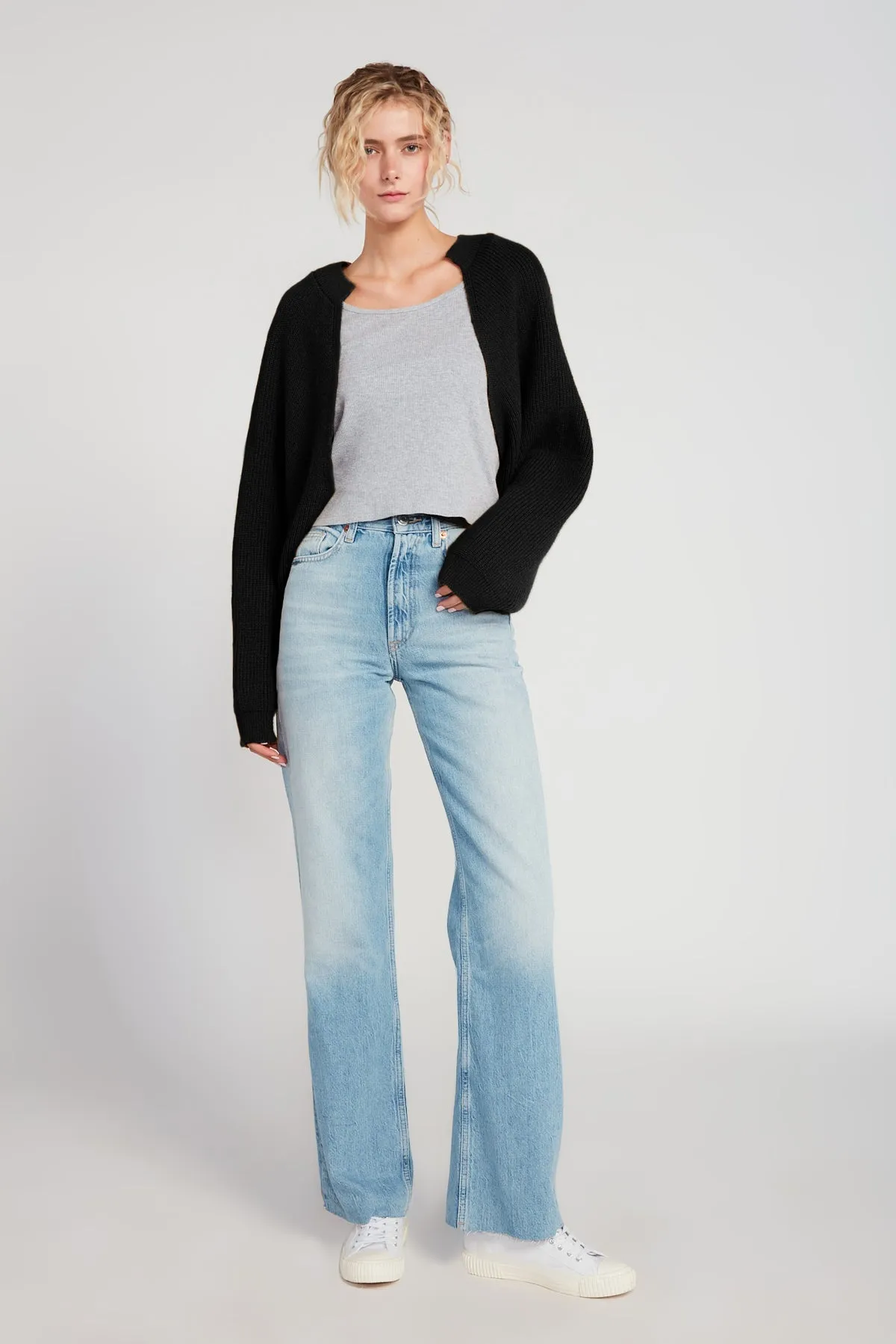 Look By M Knit Bolero Cardigan MSF3185