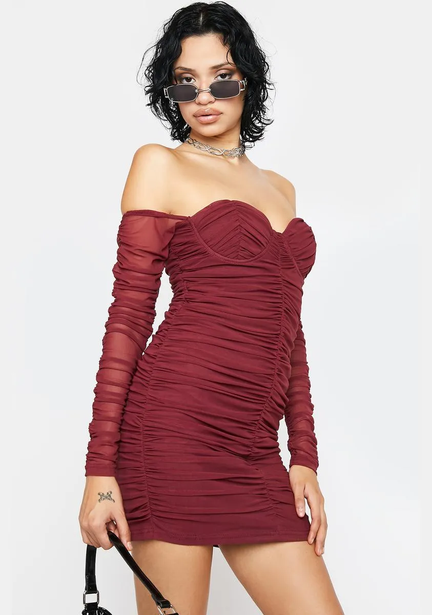 Love Tubular Time Bodycon Dress