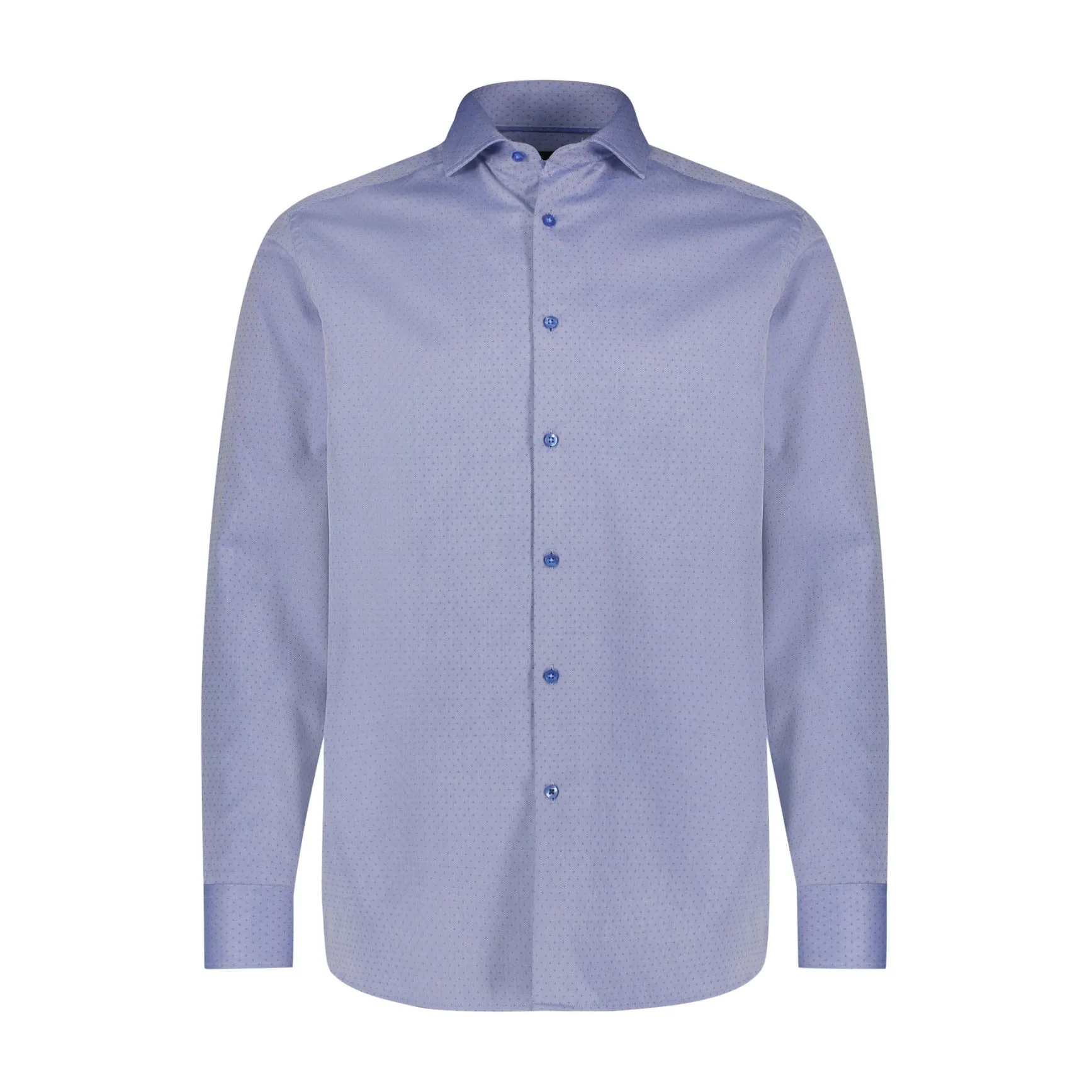 Luciano Visconti Dobby Micro Dot LS Woven Shirt