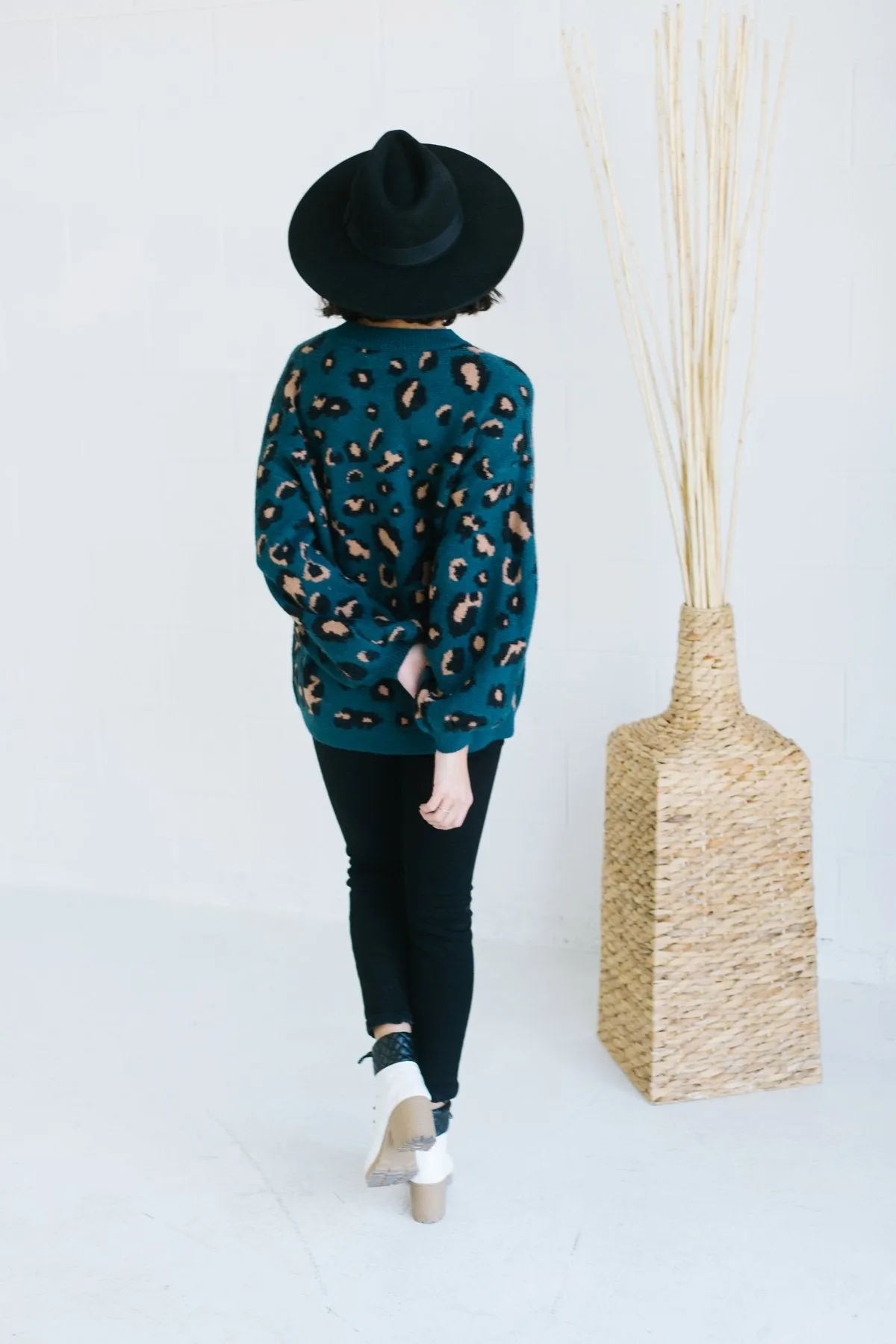 Lux Animal Print Sweater