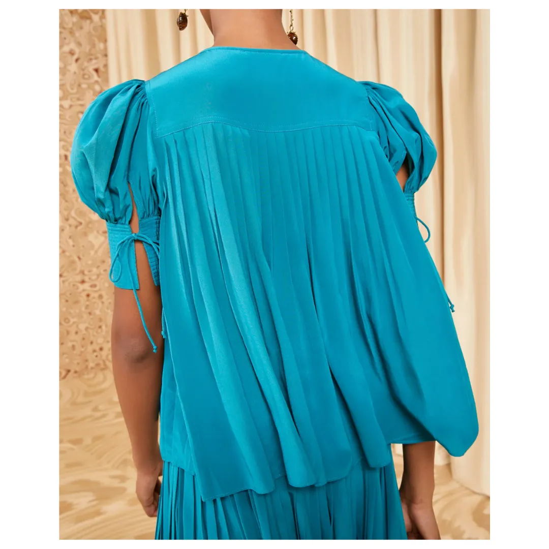 Marion Blouse in Jade