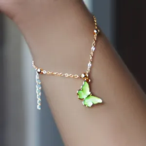 Mariposa Bracelet - Green