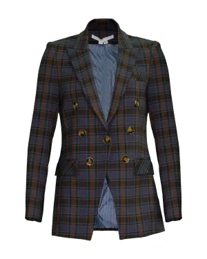 Matteo Dickey Jacket Blue Check