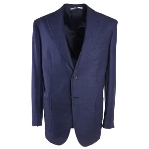 Mauro Blasi Blue Flannel Wool Suit