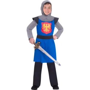 Medieval Knight Blue Costume - Child