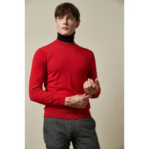 Men Mmk-Willoow-Crew Neck Sweater - Red