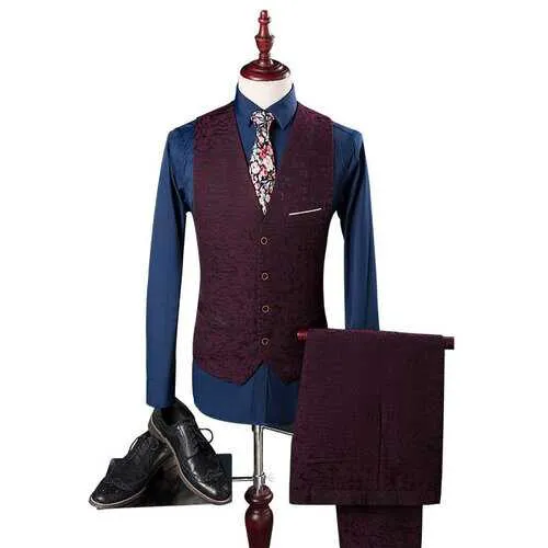 Men Printing Suit