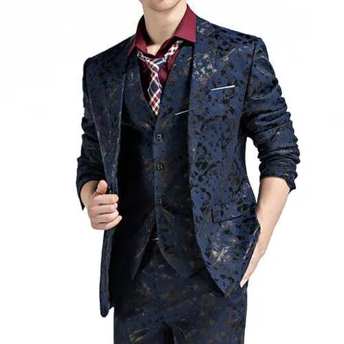 Men Printing Suit