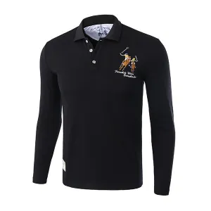 Mens Character Horse Embroidery Polo Shirts
