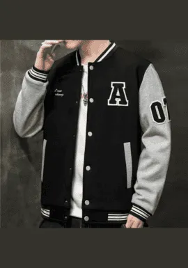 Men's College Baseball Jacket