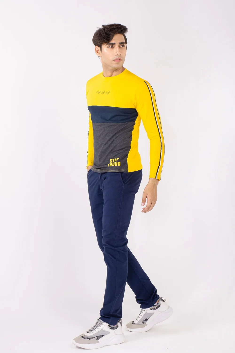 Men's Full Sleeve Graphics Crew