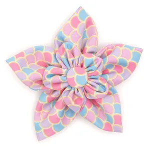 Mermaid Dog Collar Flower