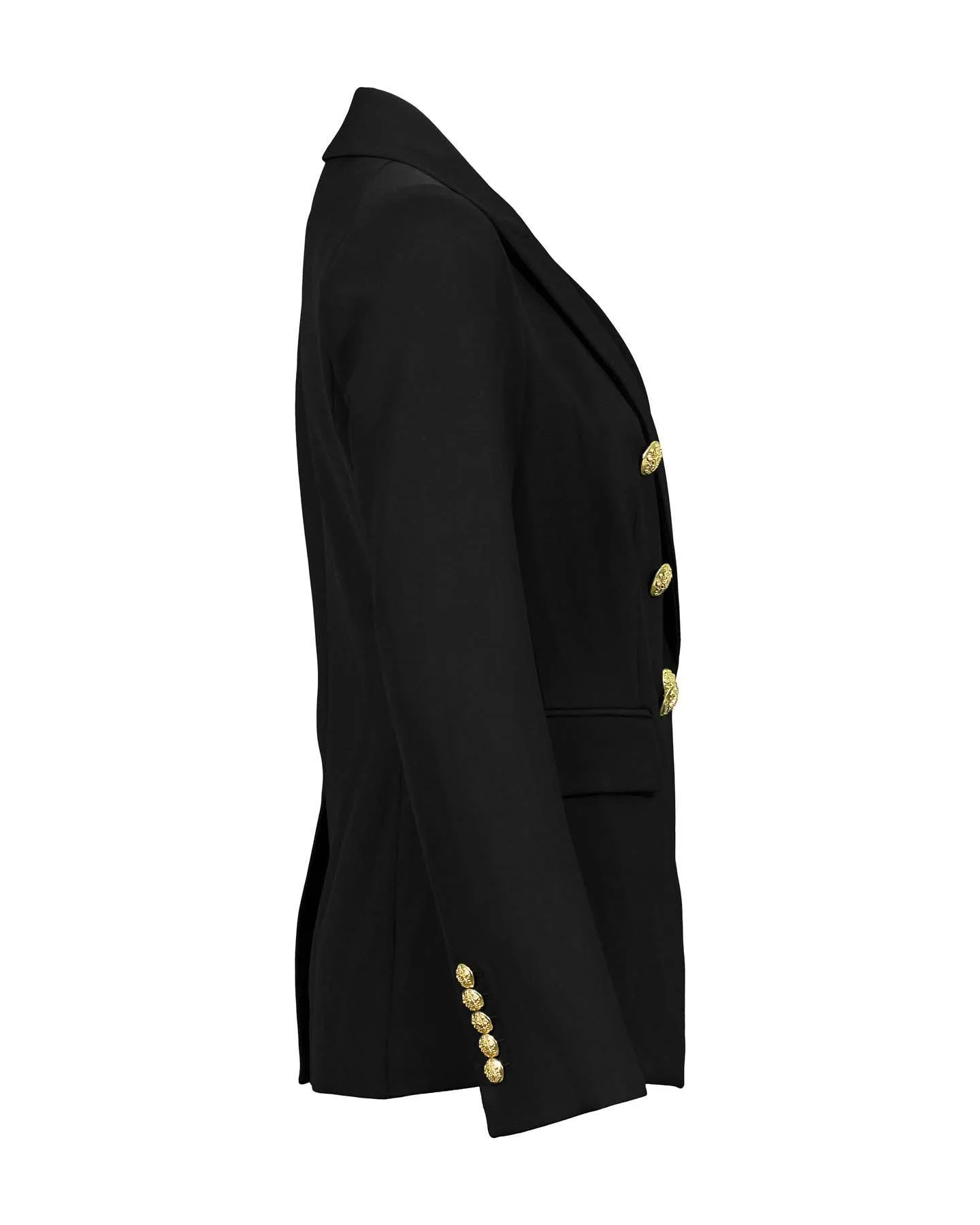 Miller Dickey Jacket Black-Gold