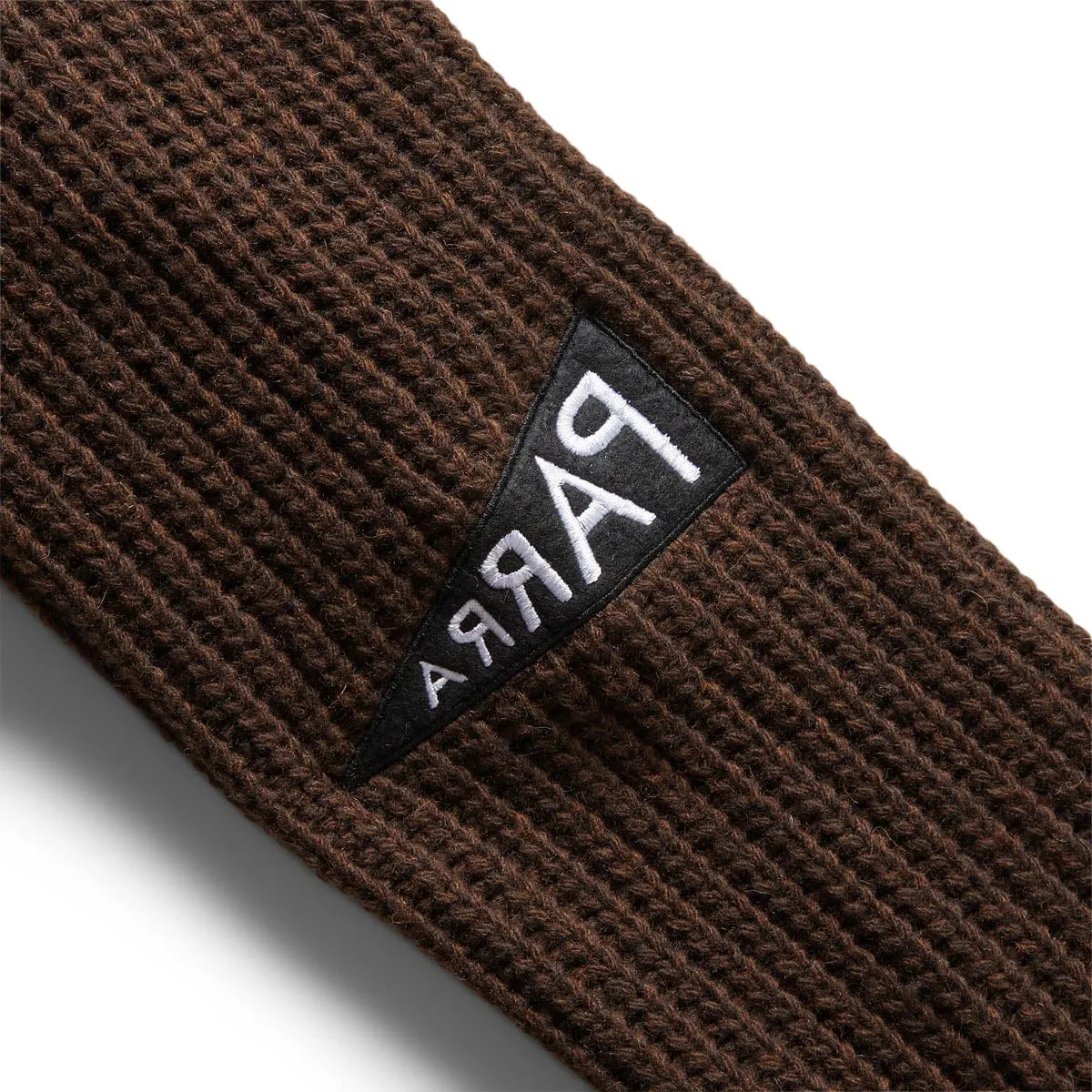 MIRRORED FLAG LOGO KNITTED POLO
