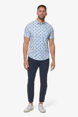 Mizzen   Main Skyway Floral Dot print Shirt. Fall Clearance!