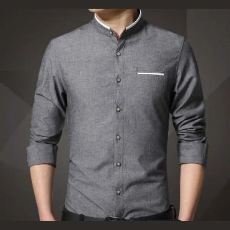Modern Mandarin Shirt for Men