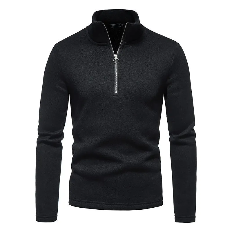 Modern Quarter-Zip Sweater for Stylish Comfort and Versatility