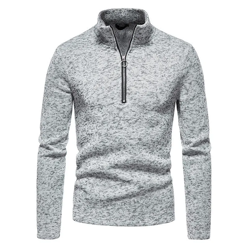 Modern Quarter-Zip Sweater for Stylish Comfort and Versatility