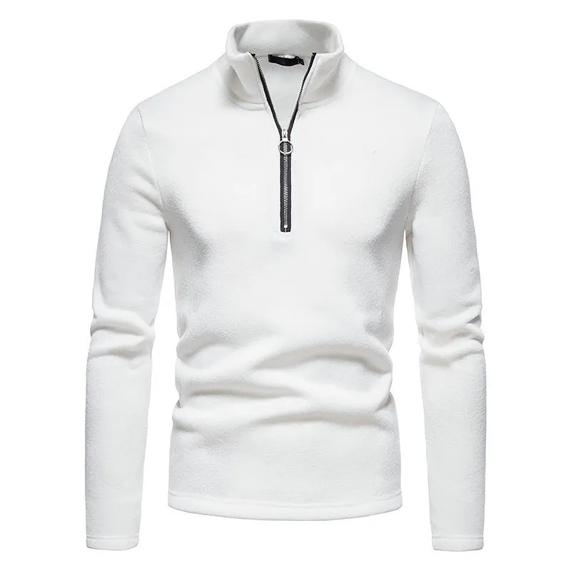 Modern Quarter-Zip Sweater for Stylish Comfort and Versatility