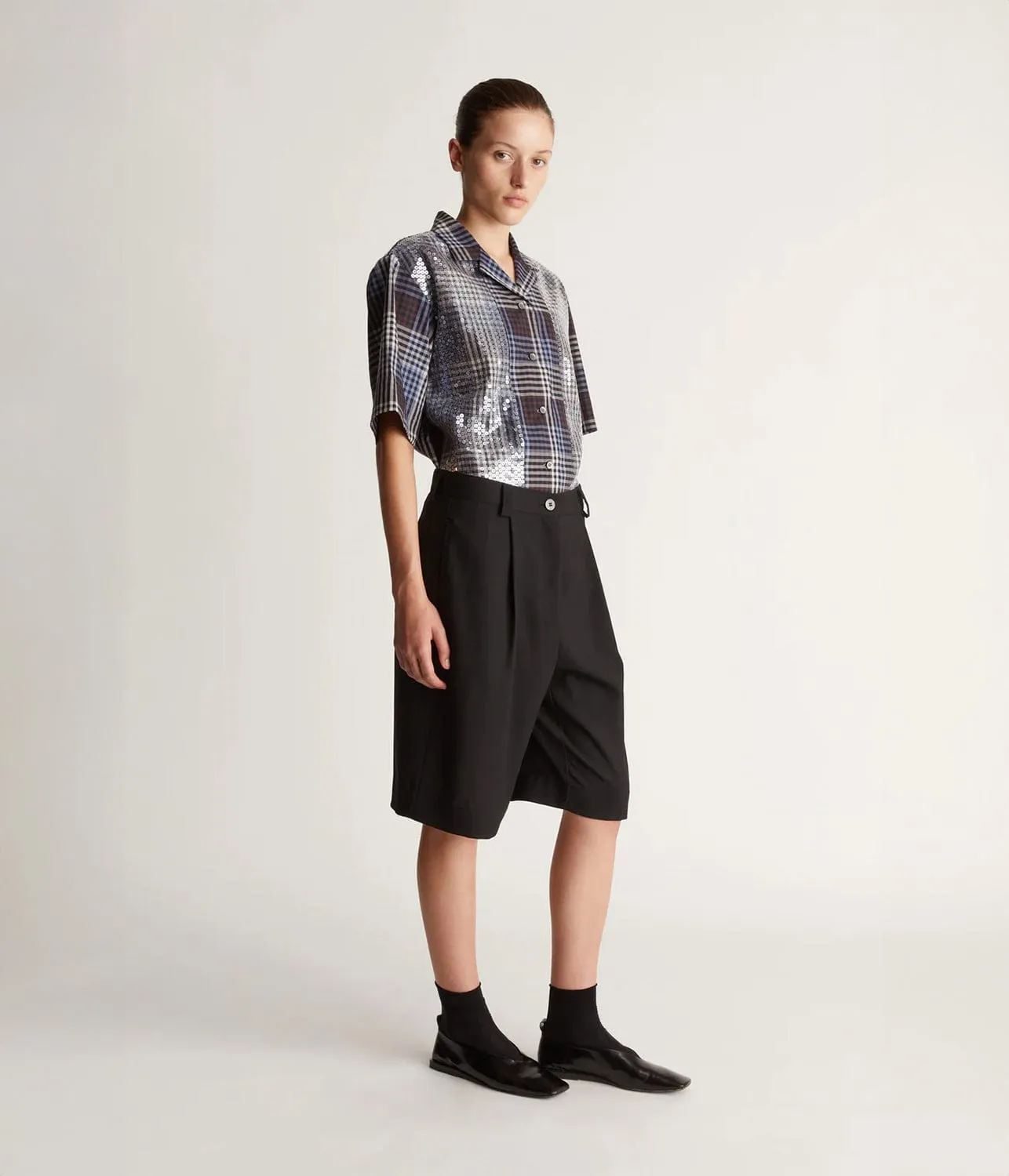 MORTIMER SHORT- BLACK